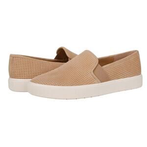 Vince Womens Blair Flats US 9 M EU 40 Tan Suede Slip on Casual Sneaker NIB